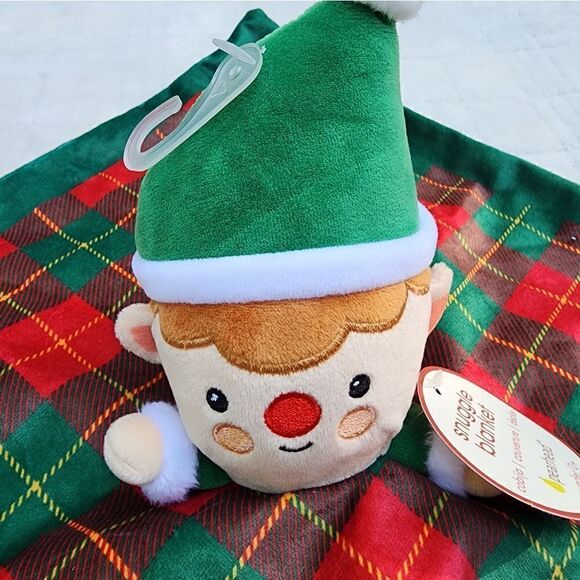 Pearhead Christmas Elf Snuggle Blanket, Christmas Gift for Newborn - Picture 6 of 8